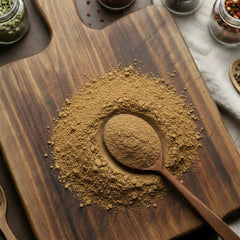 Pure Amchoor Powder (Mango Powder) for tangy gastronomic use and traditional infusions.