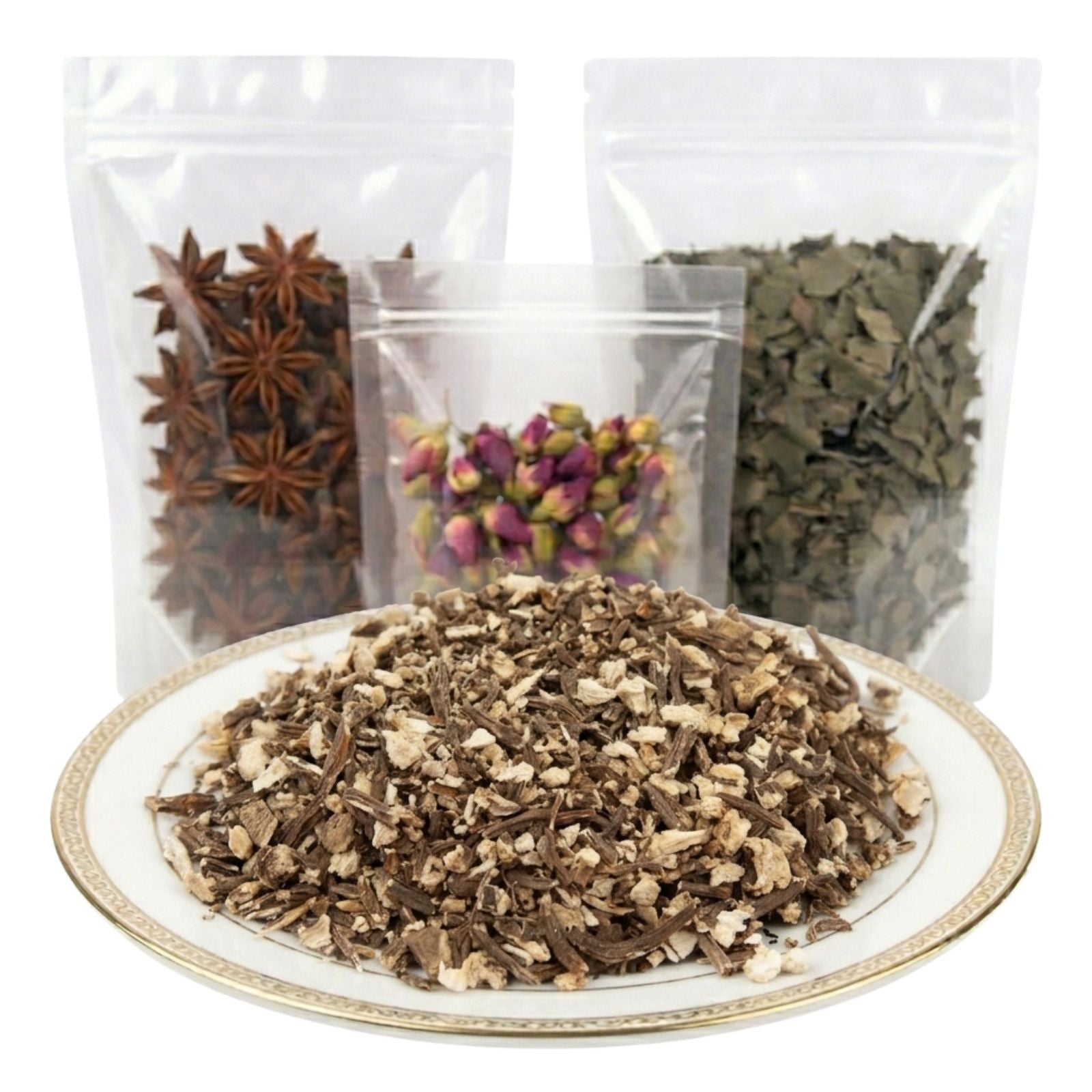 angelica root herbal tea dried cut botanical ingredient