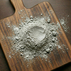Pure ultra-fine Bentonite clay powder for craft use.
