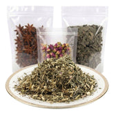 blessed thistle herb cut and sifted dried herbal tea ingredient bitter botanical