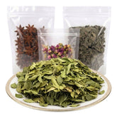 buchu leaves cut and sifted dried herbal tea ingredient aromatic botanical