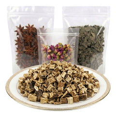 chicory root cut and sifted dried herbal tea ingredient earthy botanical