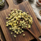 Dry Chrysanthemum flower buds (Baby Chrysanthemum) for traditional botanical infusions.