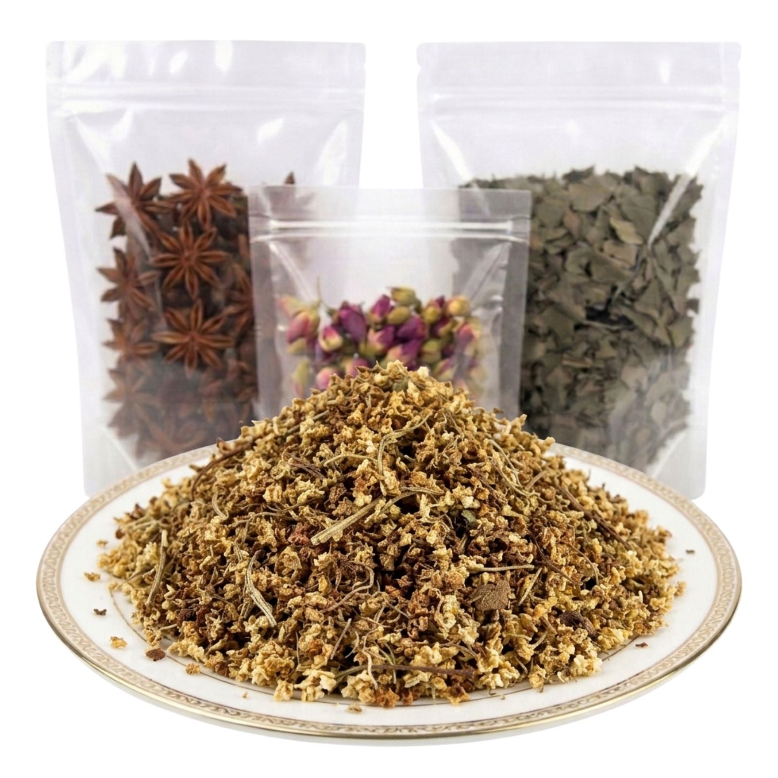 elderflower whole dried herbal tea ingredient floral botanical