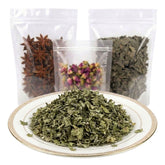 marshmallow leaves cut and sifted dried herbal tea ingredient mild botanical