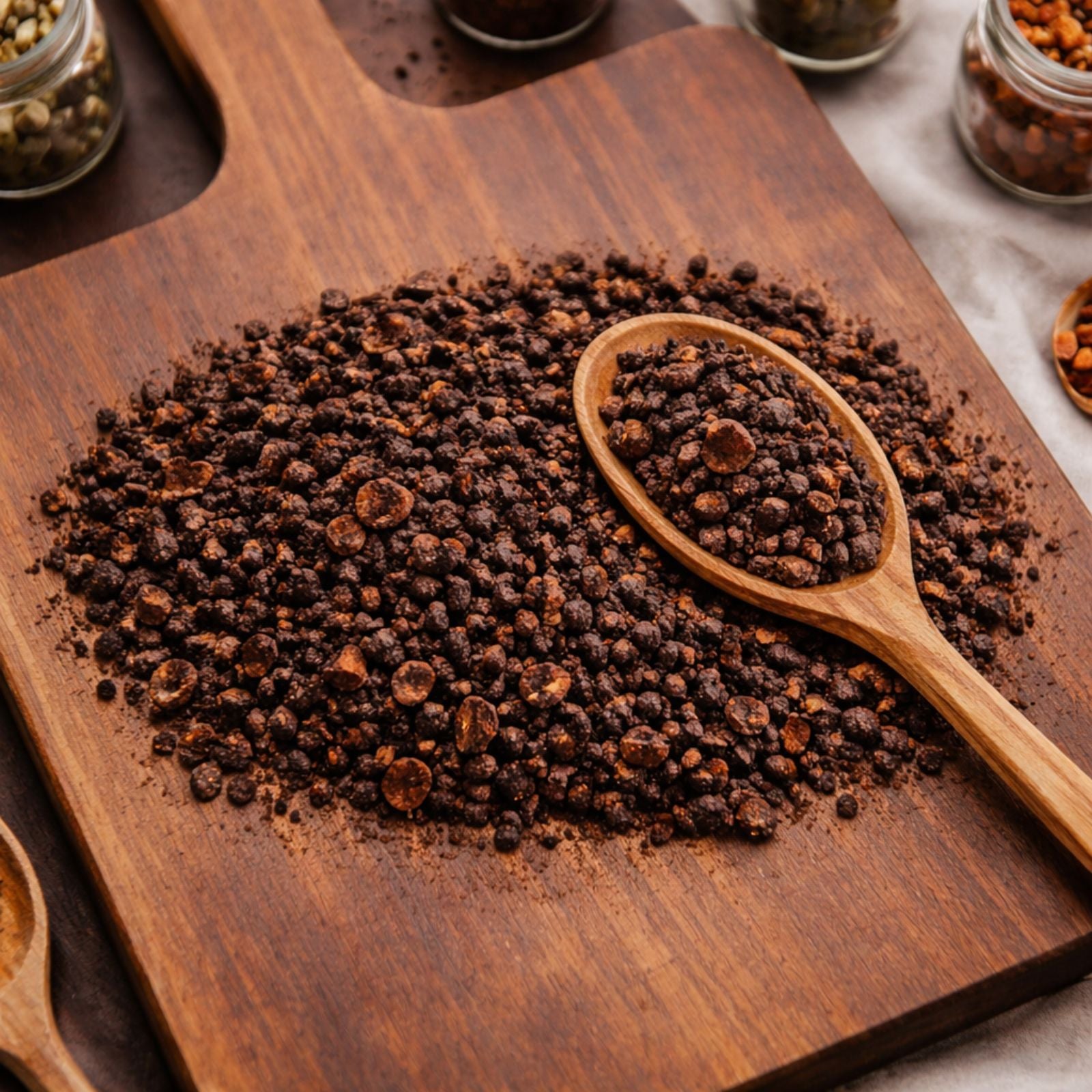 Raw Myrrh resin (Commiphora myrrha) for botanical and traditional use.