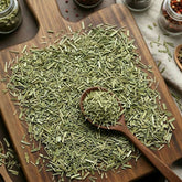 Dry cut and sifted Oatstraw herb (Avena sativa) for traditional mineral-rich botanical infusions.