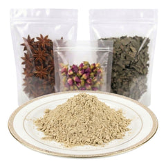 slippery elm bark powder fine ground dried botanical ingredient smooth texture