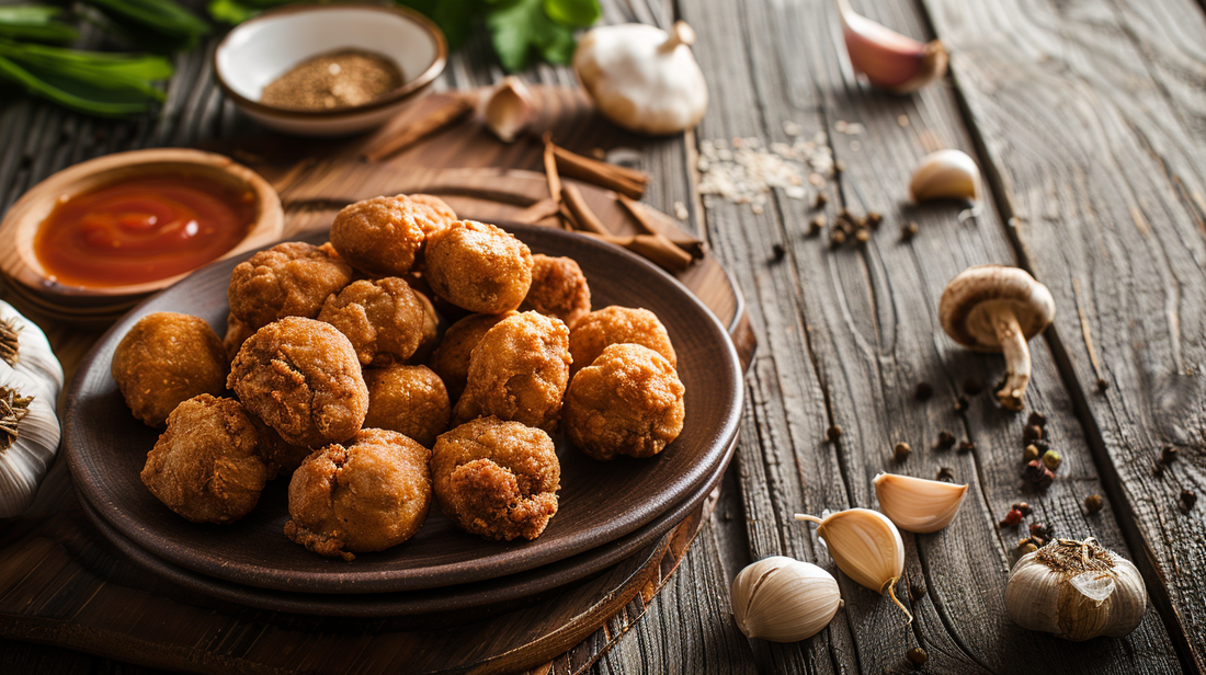 Vegan Lion’s Mane Mushroom Bites