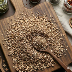 Dry cut and sifted Calamus root (Acorus calamus) for traditional botanical and aromatic use.