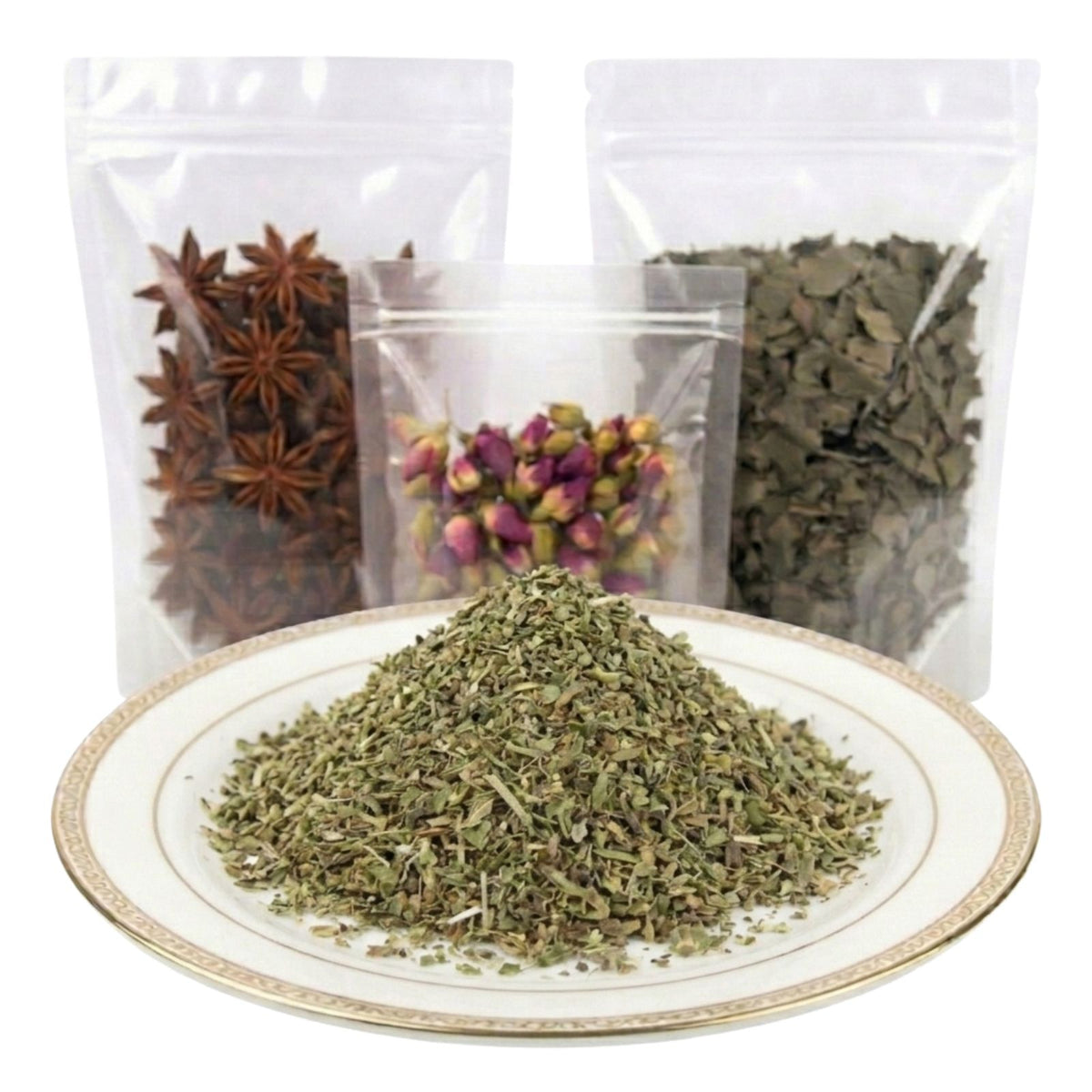 catnip cut and sifted dried herbal tea ingredient minty botanical