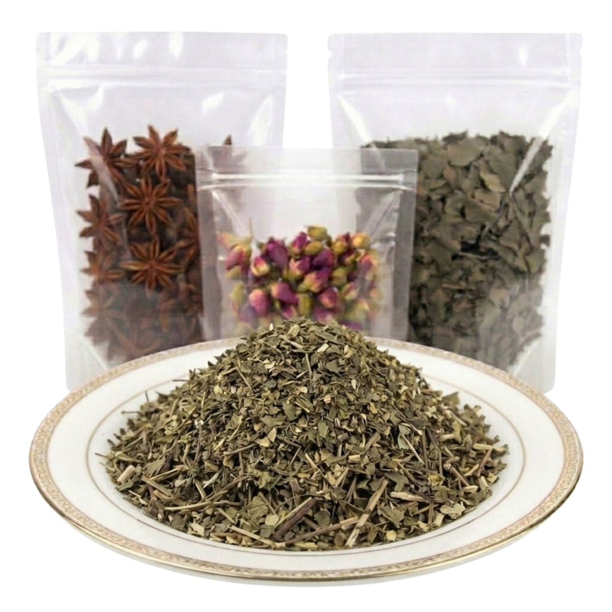 chanca piedra cut and sifted dried herbal tea ingredient mild botanical