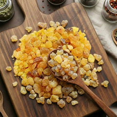 Pure Frankincense resin tears (Boswellia serrata) for traditional aromatic and botanical use.