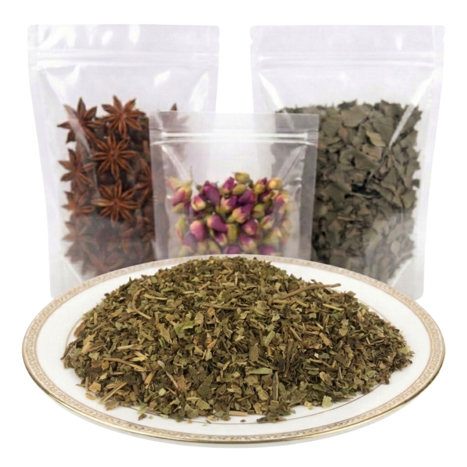 goldenseal leaves cut and sifted dried herbal botanical ingredient mild texture