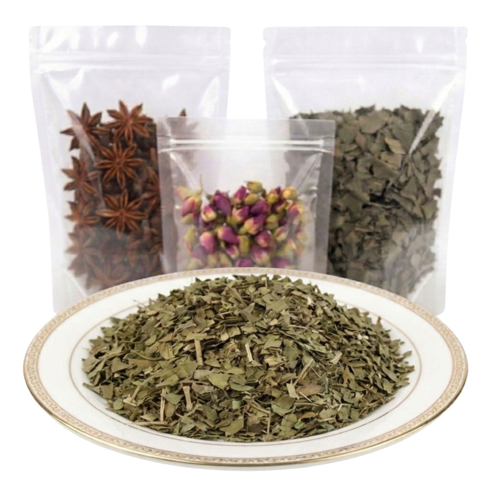 gymnema leaves cut and sifted dried herbal tea ingredient mild botanical