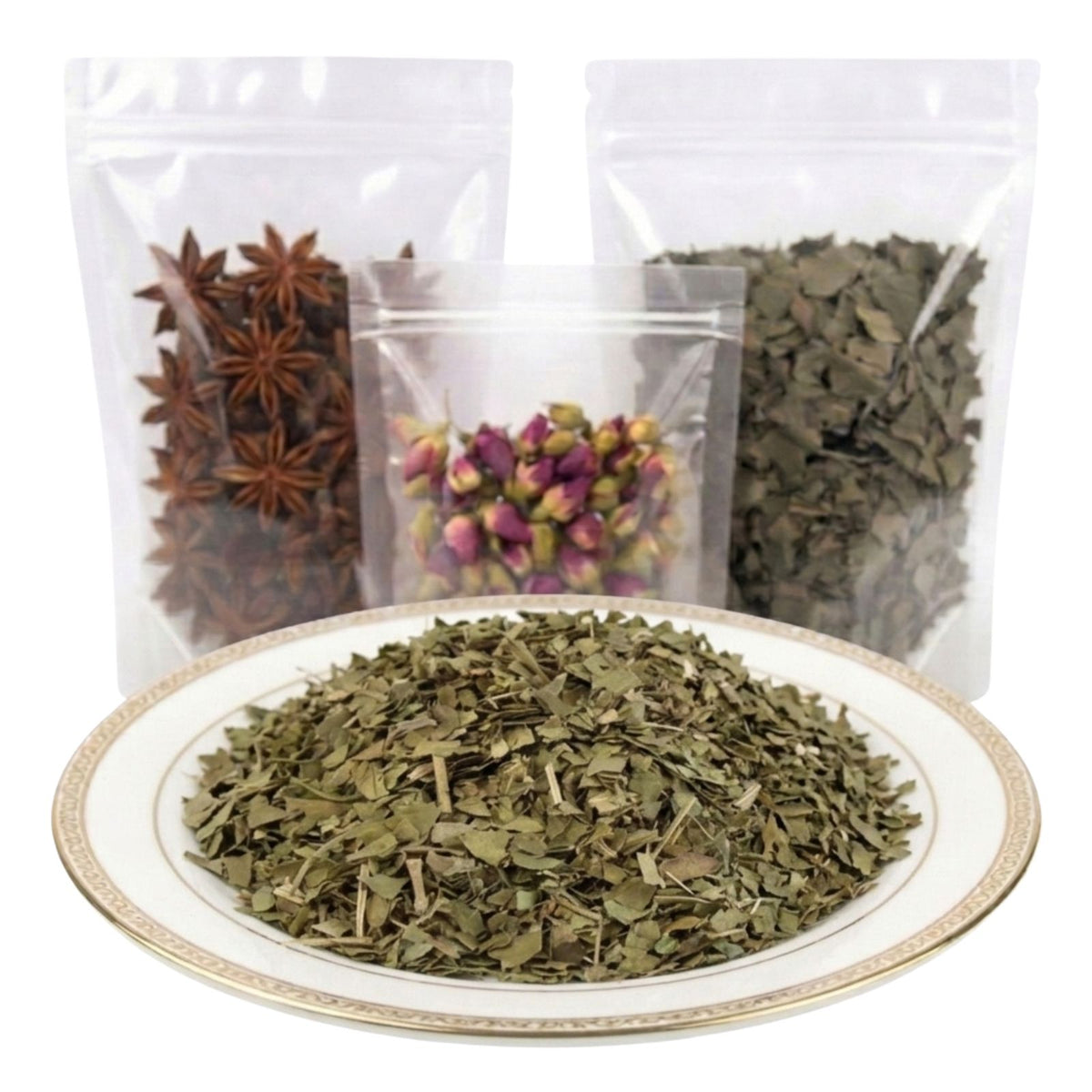 gymnema leaves cut and sifted dried herbal tea ingredient mild botanical