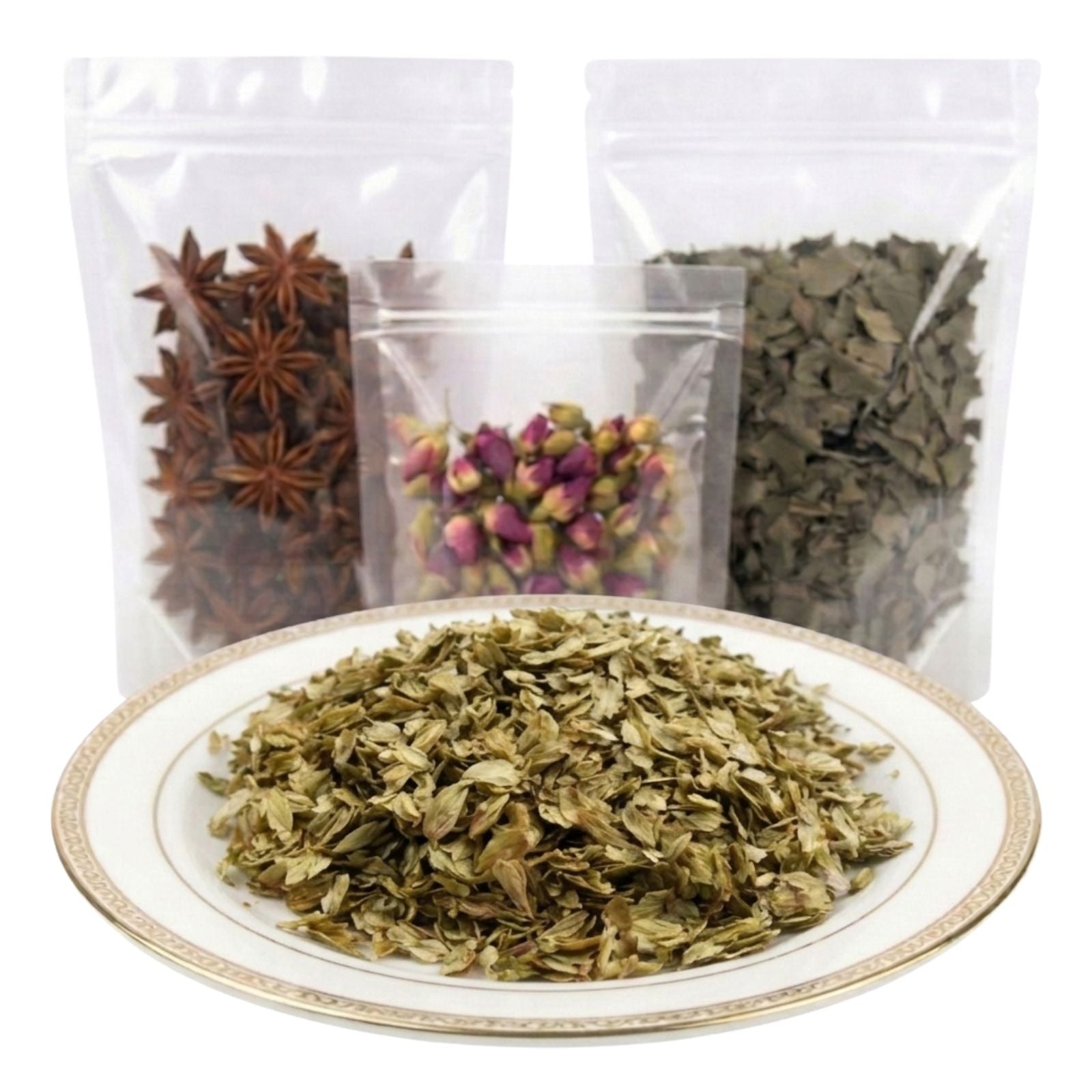 hops flower whole cones dried herbal ingredient aromatic botanical