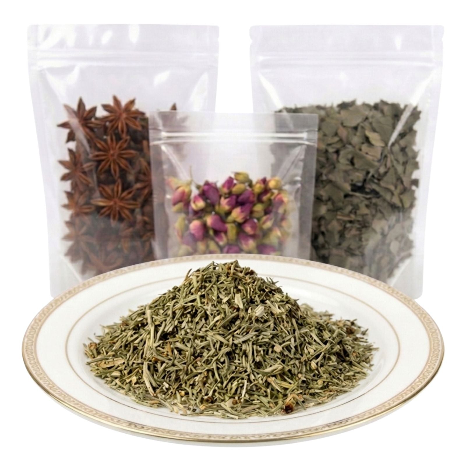 horsetail cut and sifted dried herbal tea ingredient earthy botanical