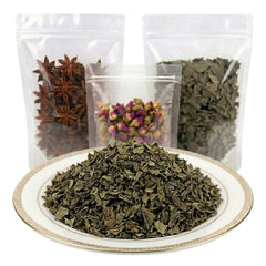 mulberry leaves cut and sifted dried herbal tea ingredient mild botanical