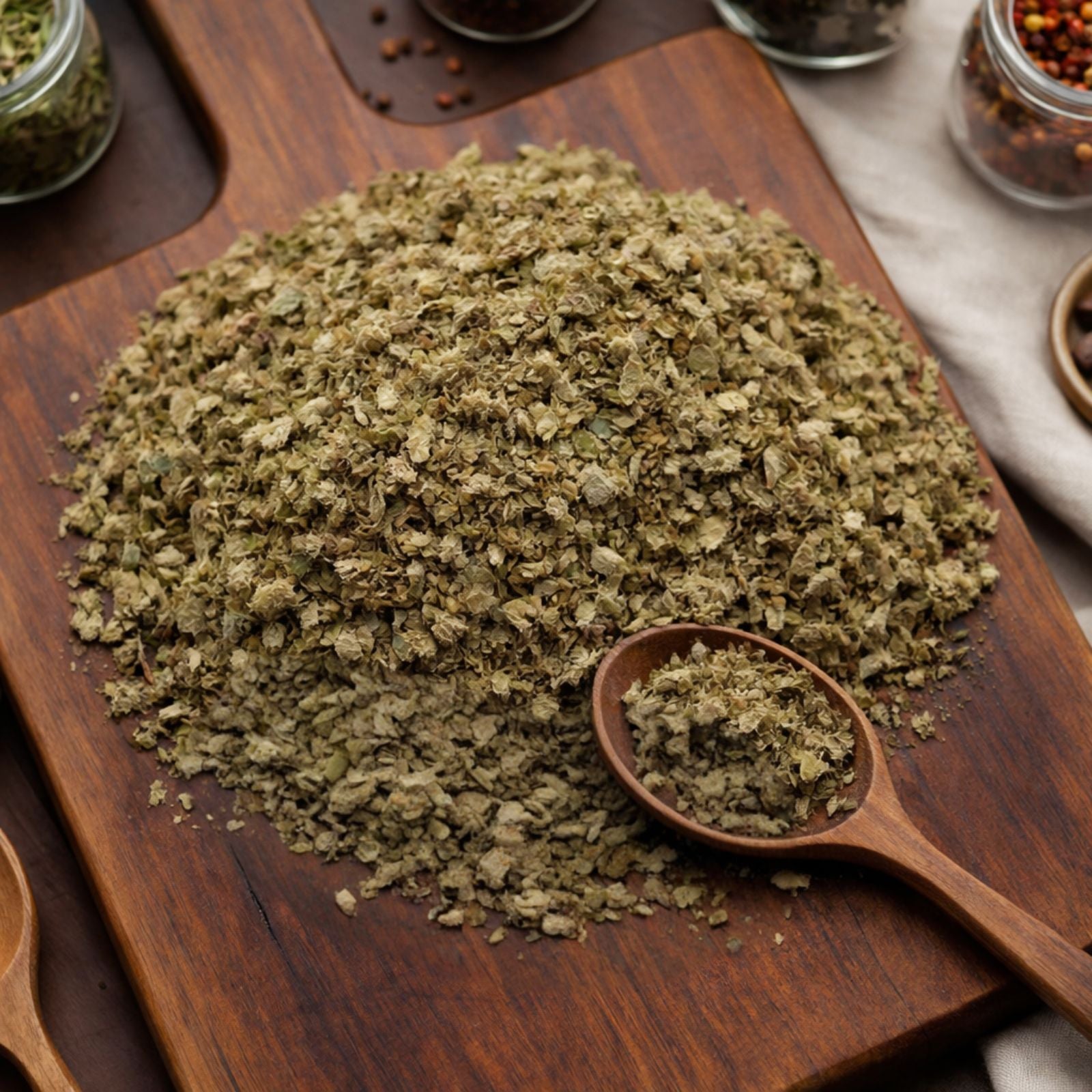 Silvery-green cut and sifted Mullein leaves showing characteristic soft and fuzzy texture for botanical preparations - Canadavitalife.