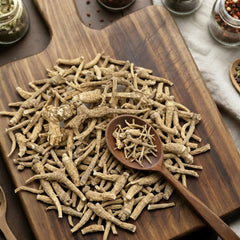 Canada Ginseng root for gastronomic use and traditional soups.