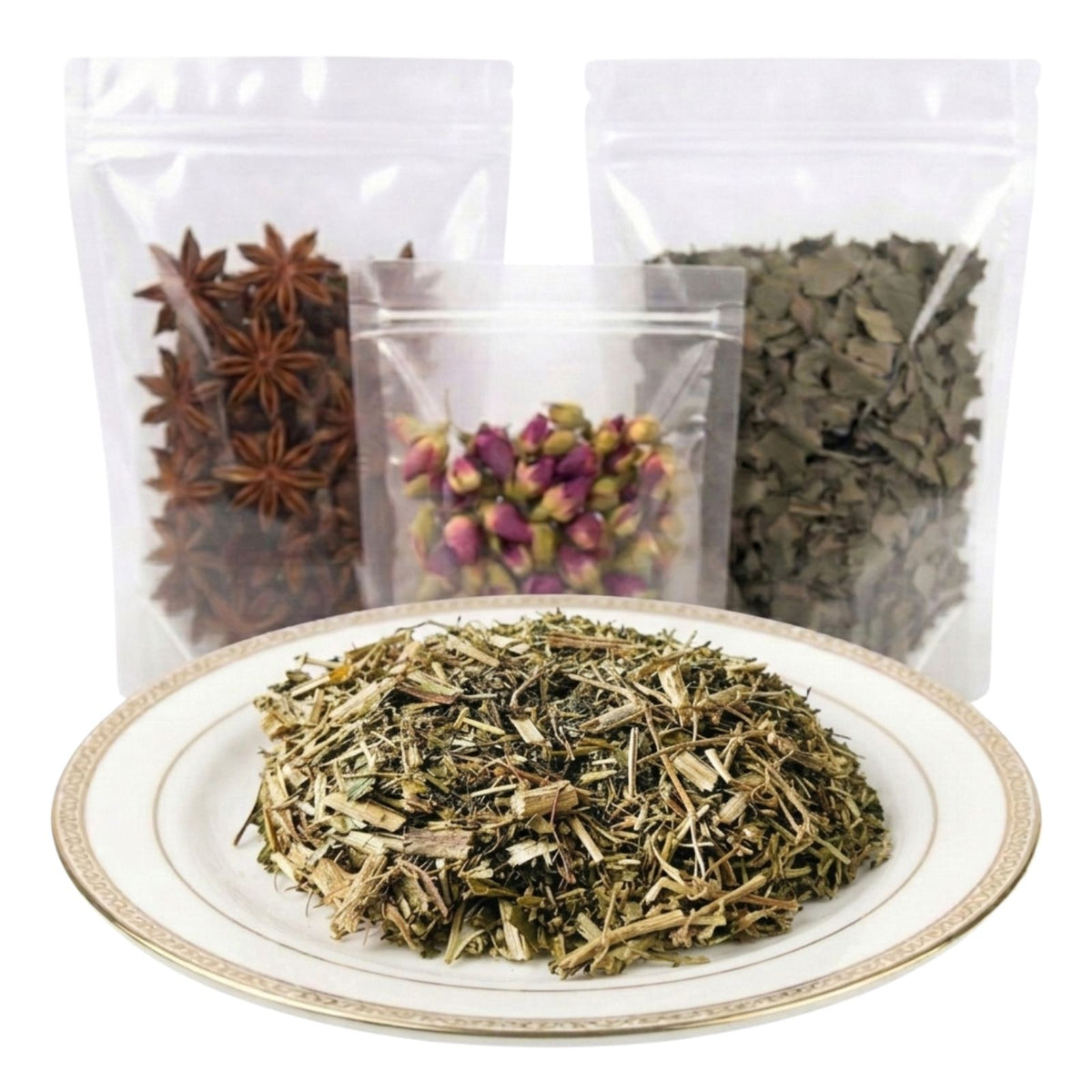 passion flower cut and sifted dried herbal tea ingredient floral botanical