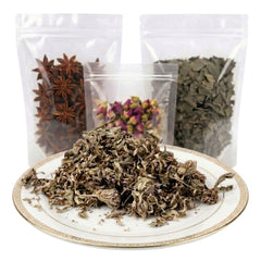 red clover blossoms whole dried herbal tea ingredient floral botanical