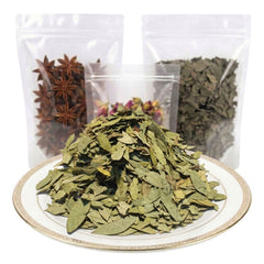 senna leaves cut and sifted dried botanical ingredient bitter texture